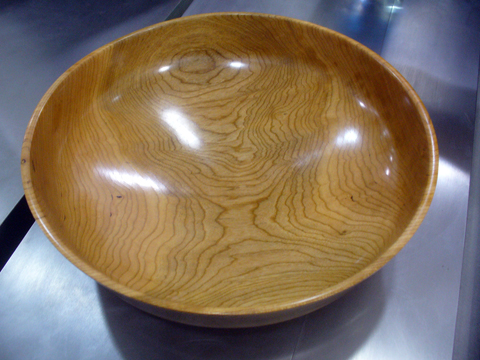 Large Woodturning Bowl