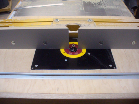 A Table Saw Extension Router Table