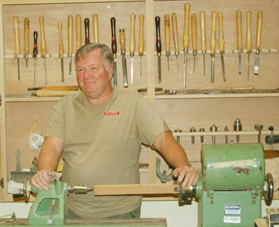 Woodturner Don Moore