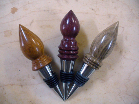 Wine Stoppers made of wood