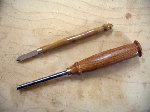 A Marking Knife And Scraper Burnisher