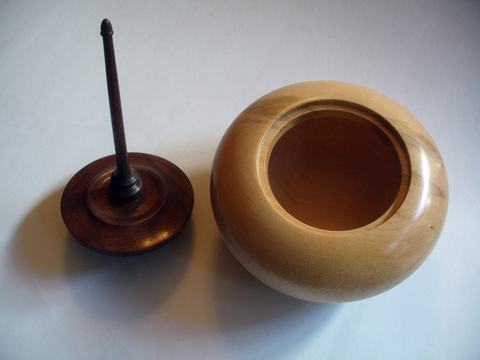 Maple and Walnut Vessel