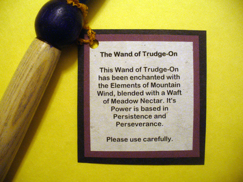 Wooden wand