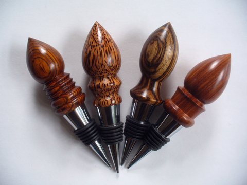 Woodturning Wine Stoppers