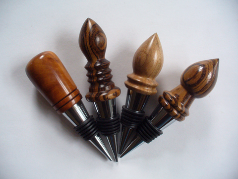 Wine Stoppers made of wood