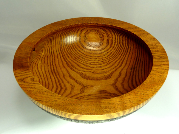 Peyoke bowl with swirly bottom