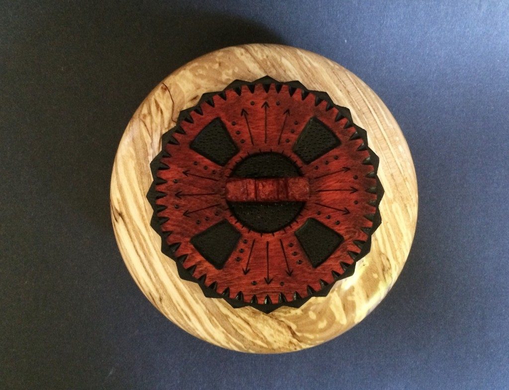 handcrafted wooden bowl