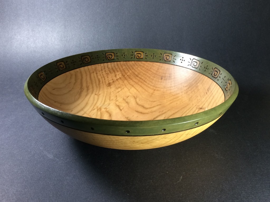 handmade wooden bowl