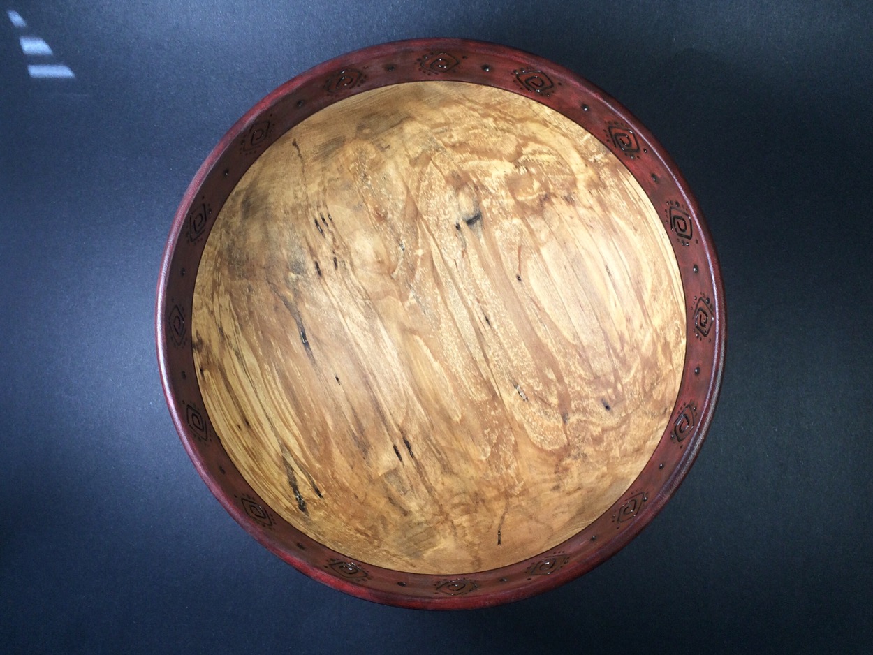 spalted bowl