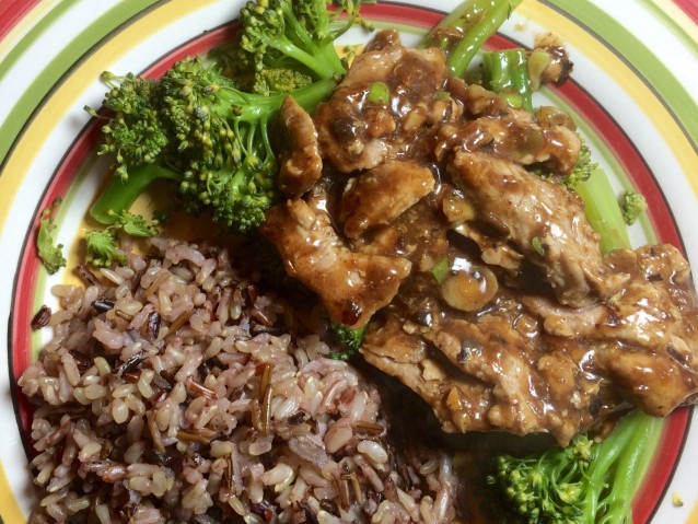 Pork Tenderloin In Black Bean Sauce With Broccoli