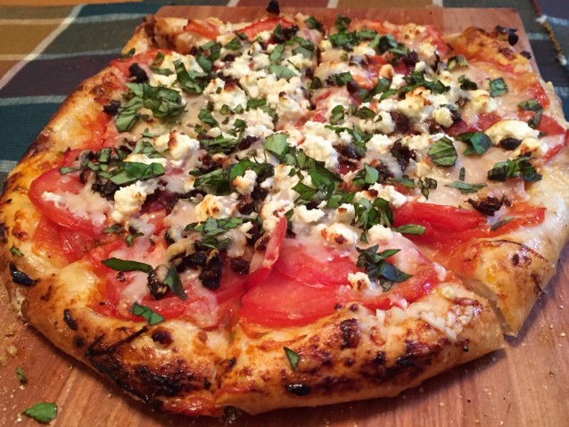 Tomato Basil Pizza