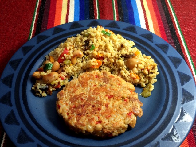 Salmon Rice Burgers