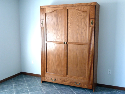 Armoire Style Wall Bed